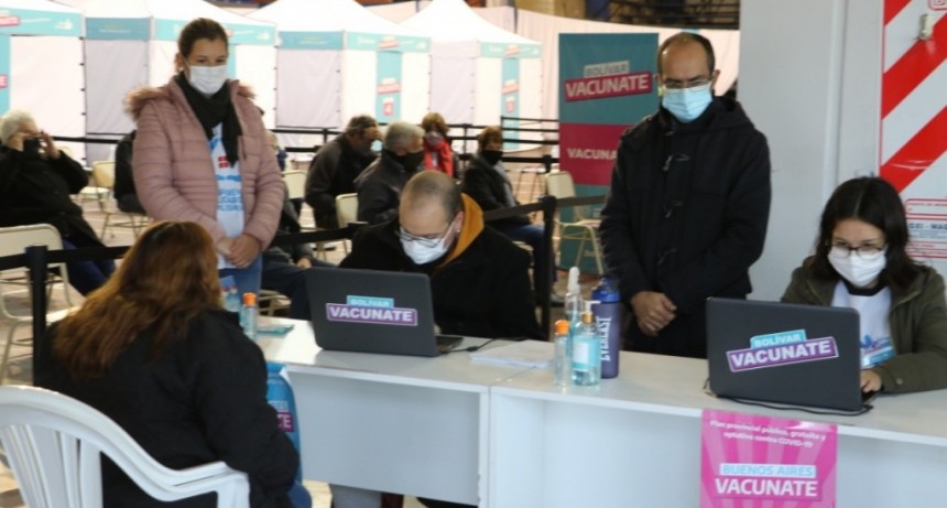 Bolívar Vacunate: Ya son 10.000 las personas vacunadas contra el COVID-19 en el Partido de Bolívar