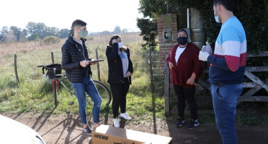 Emergencia Social: El Municipio hizo entrega de herramientas y materiales a más de 100 trabajadores