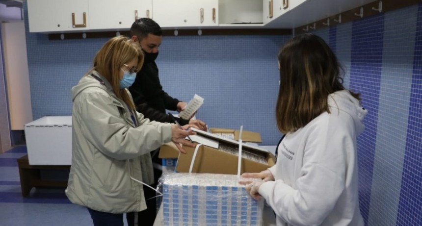 En una semana que será intensa con la vacunación, llegaron 1800 dosis de Sinopharm