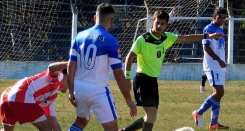 Lucas Burgos: “Ese es mi objetivo, que a los 25 años pueda ingresar como árbitro de AFA”