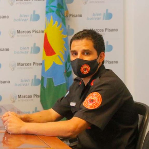 Franco Rojas: “La mayor preocupación era que el fuego pasara a un lote de maíz, pero eso no ocurrió”