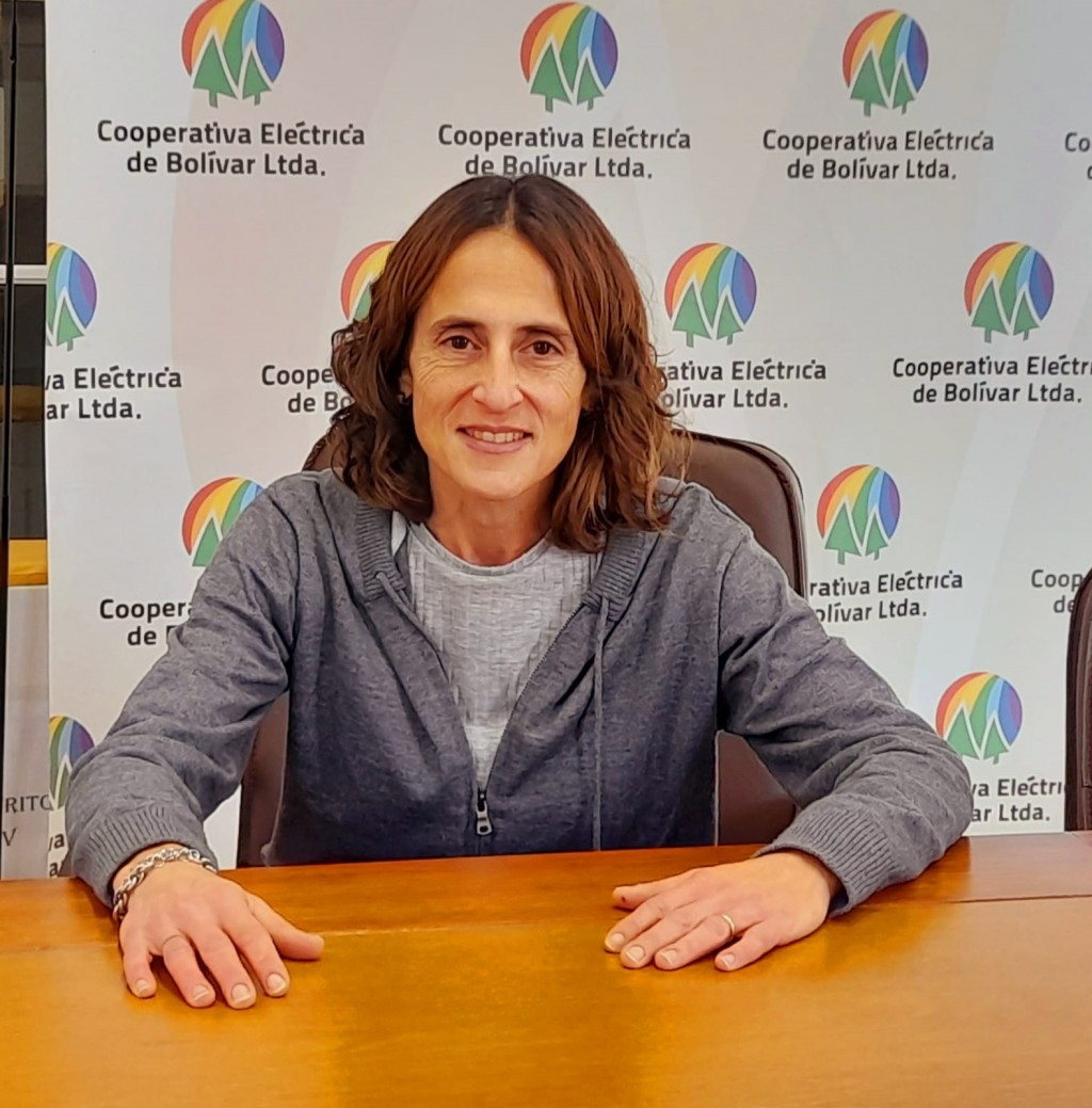 María Luz Piro: “Es la primera vez que me tocó presidir una asamblea, lo asumo con mucha responsabilidad porque es un desafío que encaramos con el objetivo de mejorar la Cooperativa”