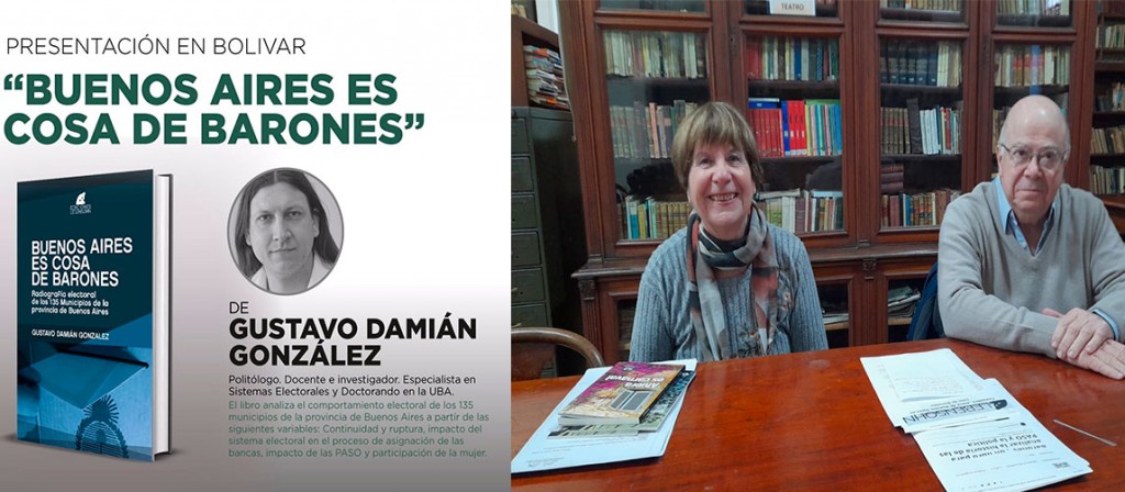 Biblioteca Rivadavia: Anunciaron la presentación de un libro que analiza las elecciones en la provincia