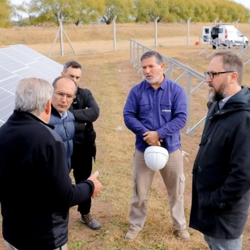 Provincia avanza con la ejecución de un Gasoducto y un Parque Solar en Pirovano, partido de Bolívar