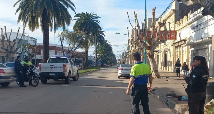 Una menor resultó con lesiones tras un impacto por accidente de tránsito