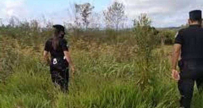 Personal Policial de toda la zona, un helicóptero y 5 canes buscan al femicida de Saladillo