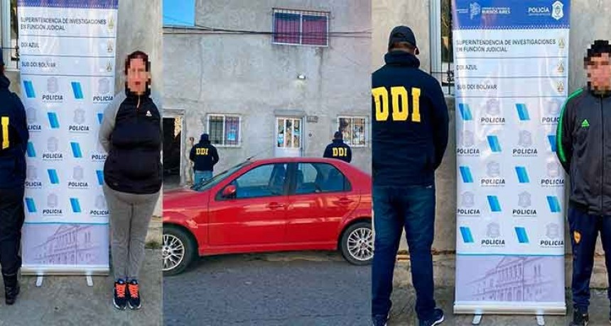La SUB DDI  de Bolívar realizó allanamientos con resultado positivo en Mercedes, tras una investigación de por “Extorsión” a un vecino de Bolívar