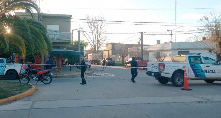 Colisión en avenida 25 de Mayo y Quirno Costa