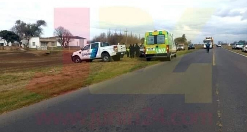 Junín (Ruta 65): Un automovilista se habría descompensado y murió en el lugar