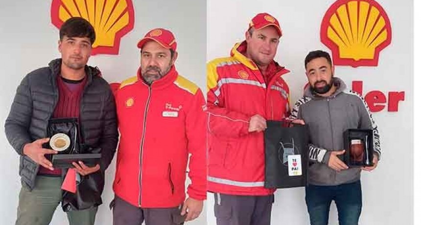 Se conocieron los ganadores del concurso Día del Padre de Estación de Servicio Shell Ruta 226 y  San Martín y Olascoaga