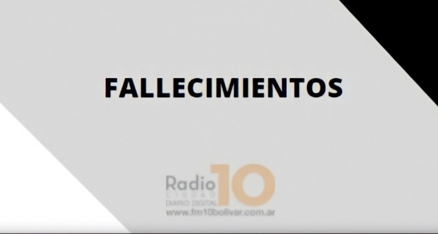Falleció Hortensia Raquel Genovese viuda de Testa 
