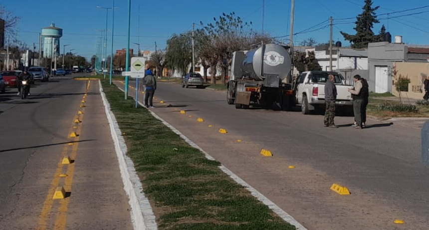 Accidente con tres vehículos, no hubo heridos