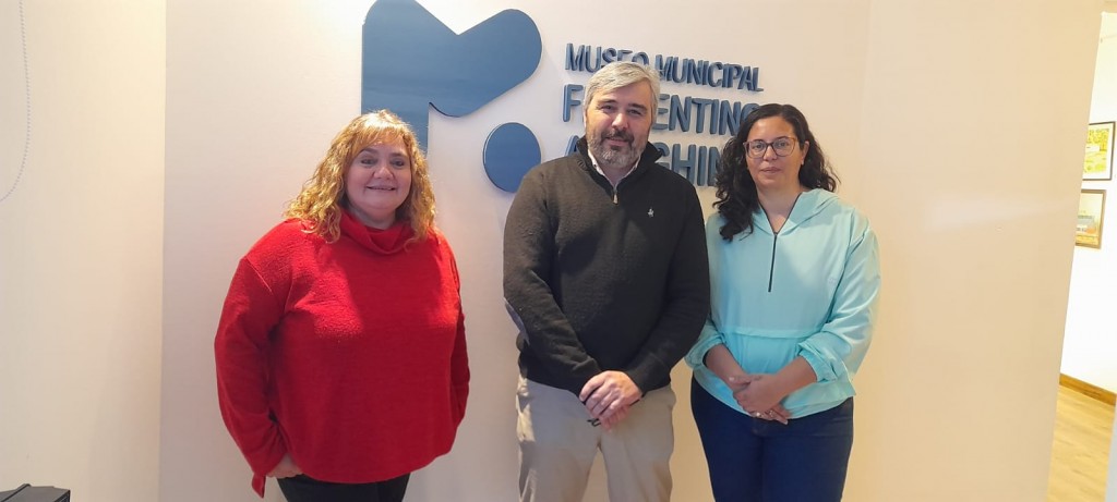 Marcos Beorlegui anunció junto a Andrea Volpe y Aldana Lora, cómo será la apertura y muestra del Museo Florentino Ameghino este sábado