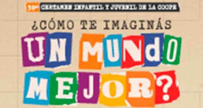 La Coope lanza el 38º Certamen Infantil y Juvenil: “¿Cómo te imaginás un mundo mejor?”