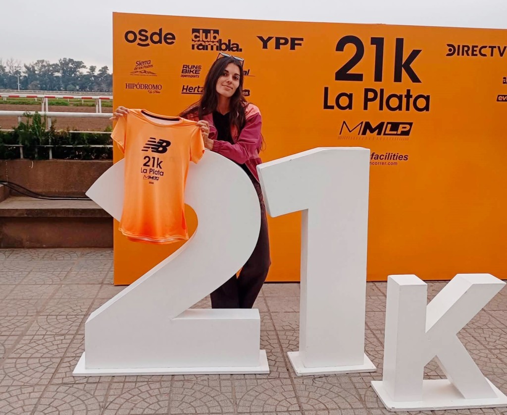 Agostina Su&aacute;rez: &ldquo;Nunca hab&iacute;a corrido en La Plata y, la verdad que, estuvo muy buena la carrera y me gust&oacute; el recorrido tambi&eacute;n"