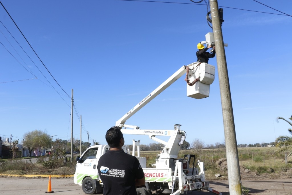 Actualidad Municipio: m&aacute;s tecnolog&iacute;a para la prevenci&oacute;n, Bol&iacute;var suma nuevos puntos c&aacute;mara y ampl&iacute;a su Red de Monitoreo