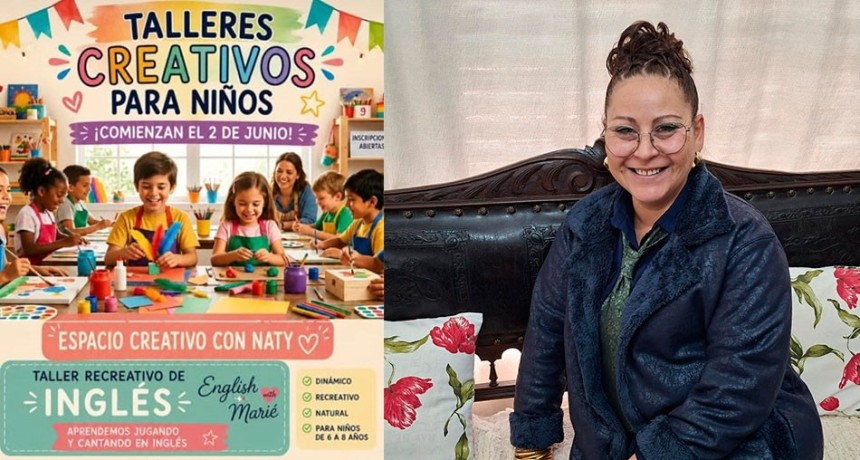 Talleres Creativos: se iniciaron recientemente a cargo de Natalia Miranda y Mariela Gonzalo, est&aacute; abierta la inscripci&oacute;n para ni&ntilde;os de 6 a 10 a&ntilde;os