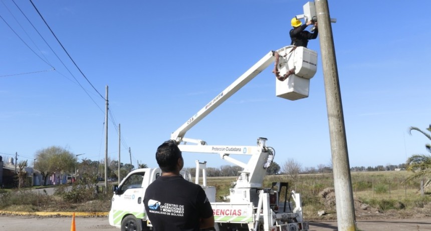 Actualidad Municipio: m&aacute;s tecnolog&iacute;a para la prevenci&oacute;n, Bol&iacute;var suma nuevos puntos c&aacute;mara y ampl&iacute;a su Red de Monitoreo