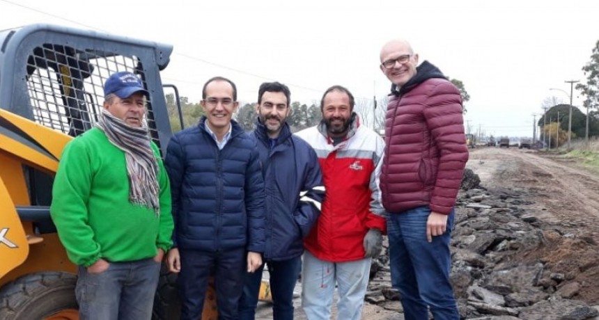 Empezaron las obras de ensanche de la Avenida Mariano Unzu&eacute;