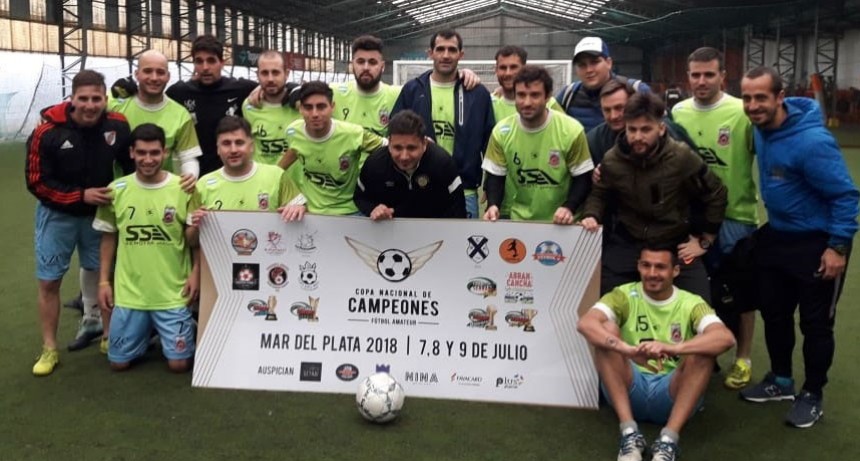 Futbol: En la Copa de Campeones marplatense Multiespacio Caciques logr&oacute; la de Plata en categor&iacute;a libres