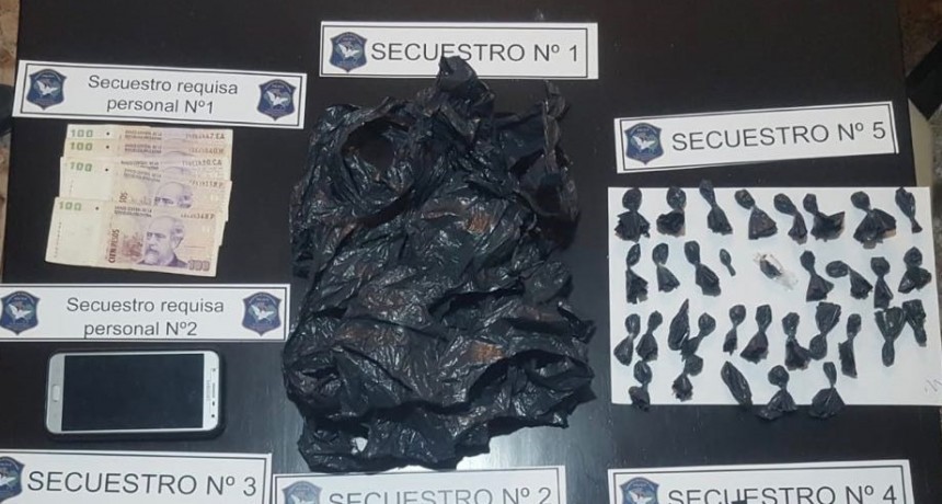 Importante operativo de drogas realizado esta madrugada