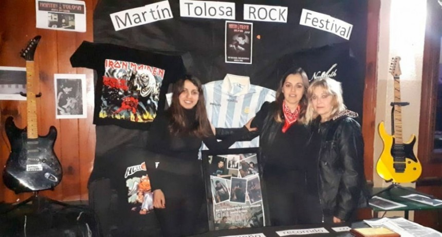 Se realiz&oacute;  con &eacute;xito el Rock Festival Martin Tolosa