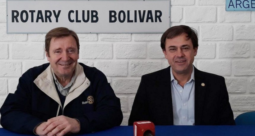 Marcelo Salamanco fue presentado como gobernador de Rotary