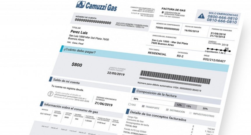 Camuzzi Gas; Programa de Diferimiento de los Consumos Invernales