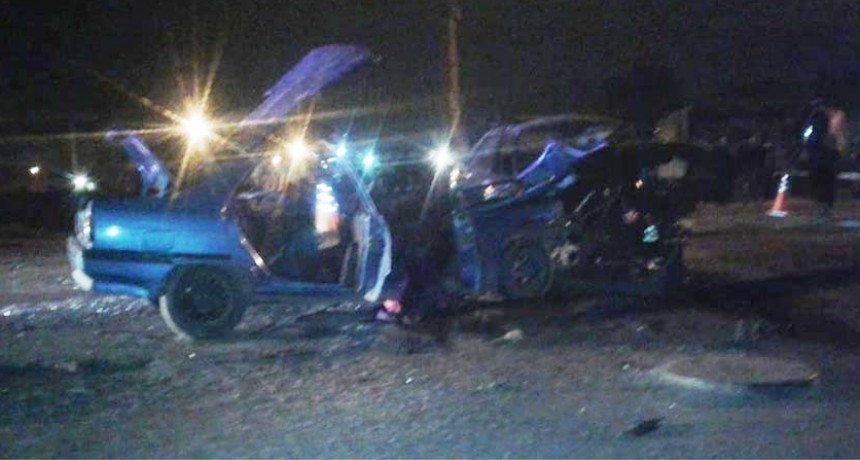 Ruta 65: Choque en M&aacute;ximo Paz; un muerto y seis heridos