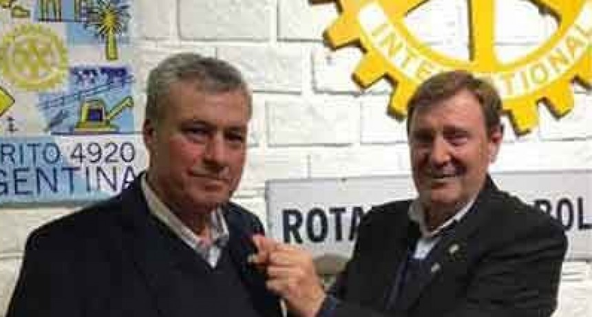 Se realiz&oacute; el cambio de autoridades en Rotary Club Bol&iacute;var