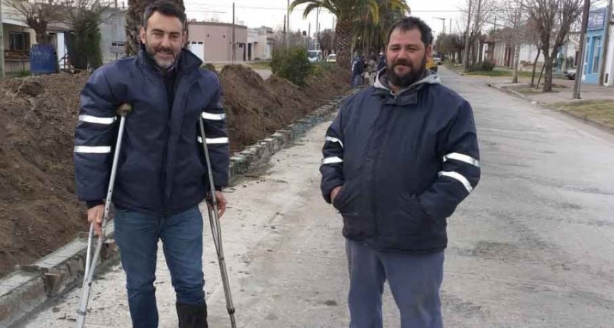Contin&uacute;an las obras de transformaci&oacute;n de Av. Fabres Garc&iacute;a