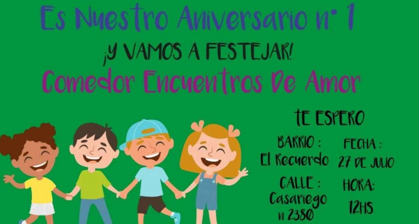 El comedor 'Encuentros de Amor' celebra un a&ntilde;o de vida