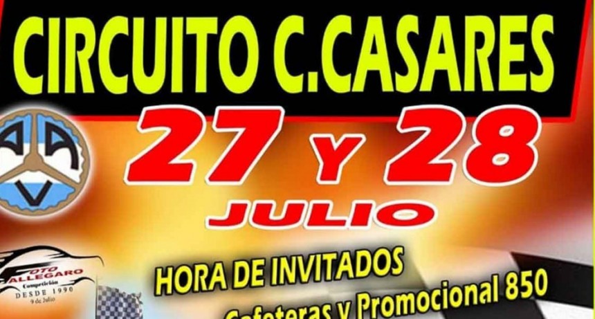 En el Circuito de Carlos Casares se correr&aacute; la hora con pilotos invitados