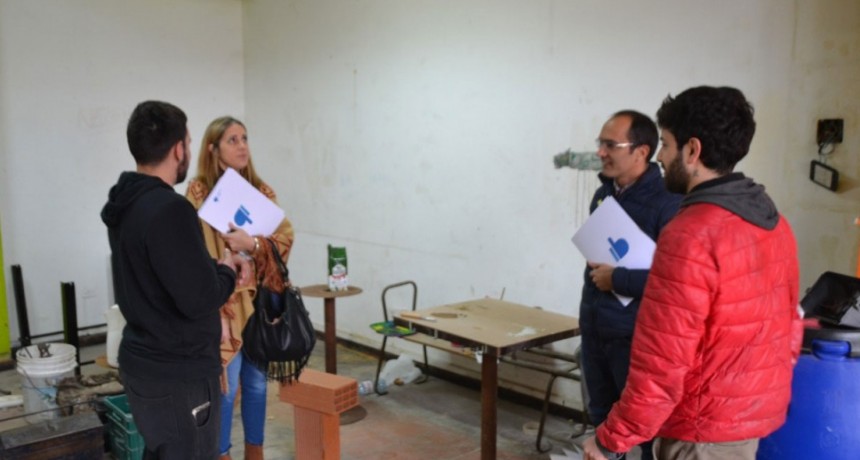El Intendente Pisano recorri&oacute; emprendimientos locales