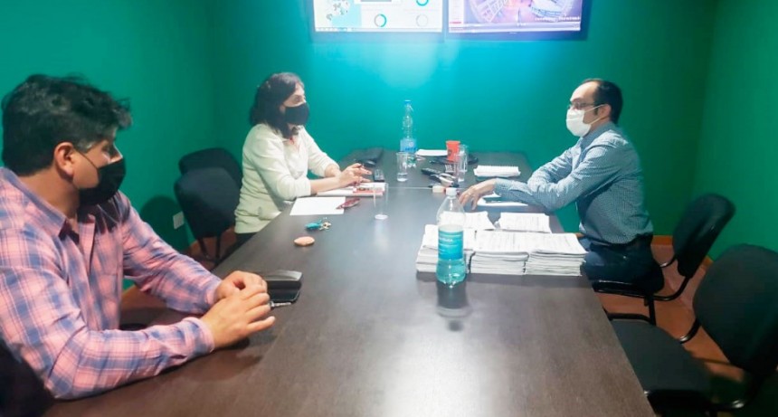 El intendente Pisano y su equipo trabajan en la trazabilidad epidemiol&oacute;gica del primer caso positivo