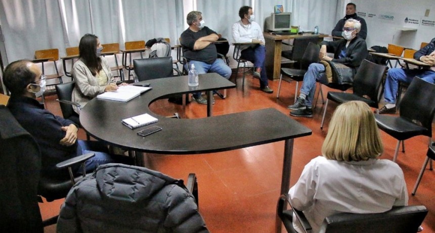 Con el objetivo de seguir cuidando a los bolivarenses, Marcos Pisano se reuni&oacute; con el Comit&eacute; Sanitario