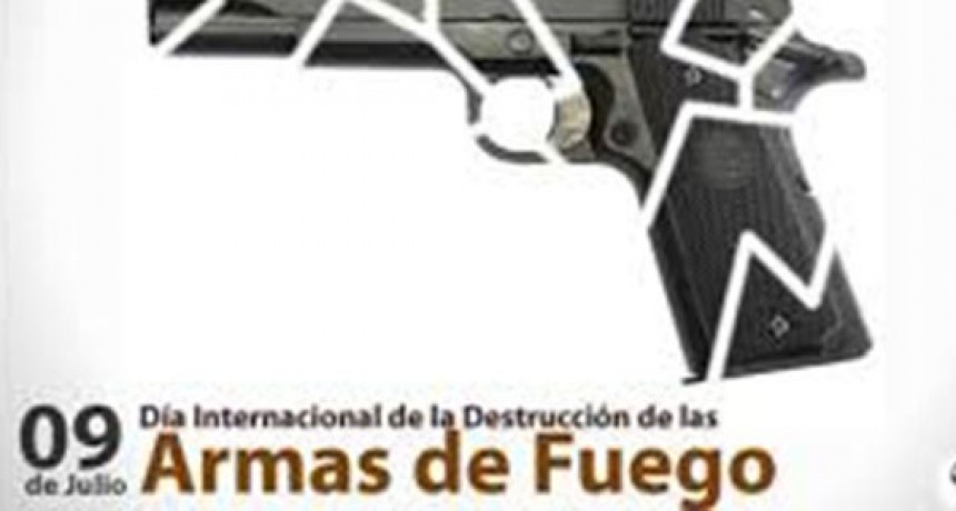 D&iacute;a Internacional de la Destrucci&oacute;n de Armas de Fuego