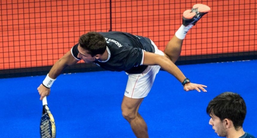 Andr&eacute;s Britos contin&uacute;a a paso firme avanzando dentro del World Padel Tour