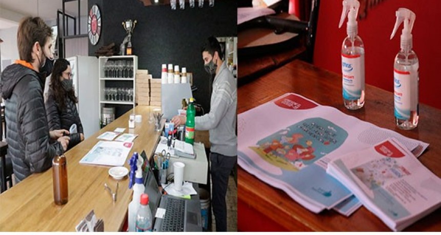 La Municipalidad hizo entrega de material preventivo, previo al fin de semana activo