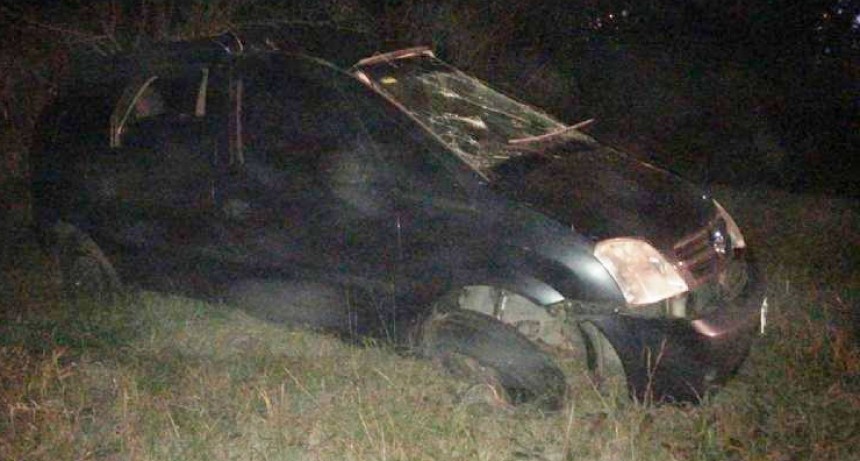 Vuelco en la Ruta Nacional N&deg; 5