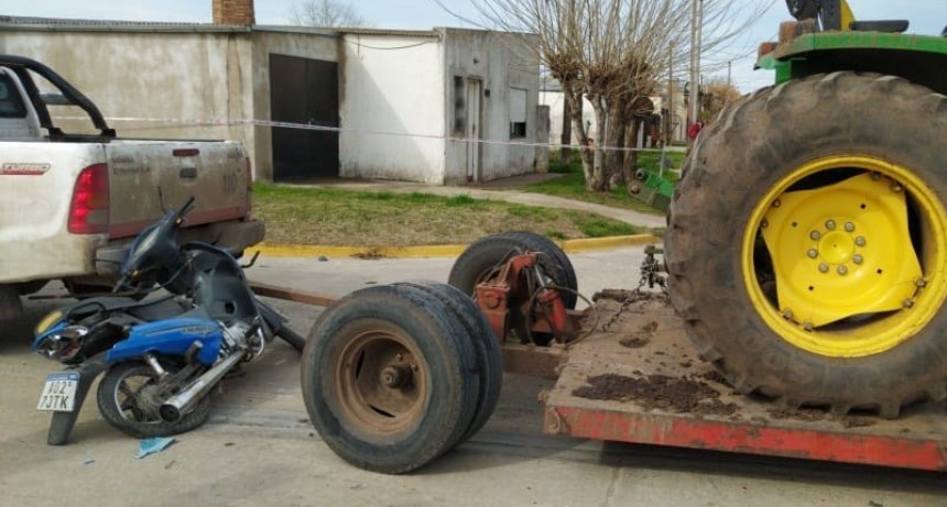 Un joven con heridas graves a ra&iacute;z de un accidente en Los Zorzales