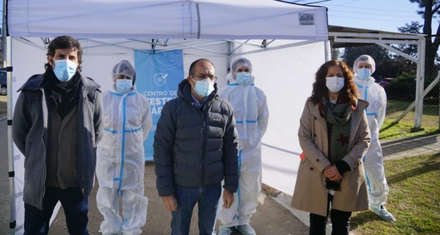 Desde hoy funciona el punto de Testeo Rápido en el Capredoni