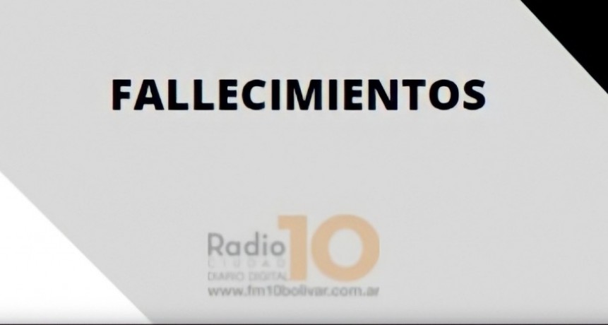 Falleció Evangelina Teresa Vivas viuda de Yedro