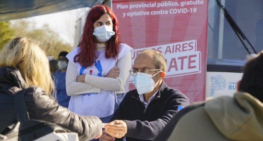 Muy favorable la jornada de vacunación en el Parque Las Acollaradas