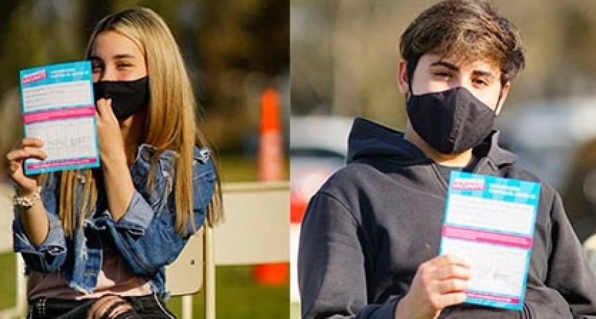 Nueva jornada de vacunación libre en el Parque Las Acollaradas, se inoculó a 84 jóvenes