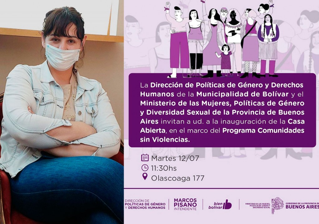 Marianela Zanassi, Directora de Políticas de Género y Derechos Humanos dio detalles de lo que será la nueva 'Casa Abierta'