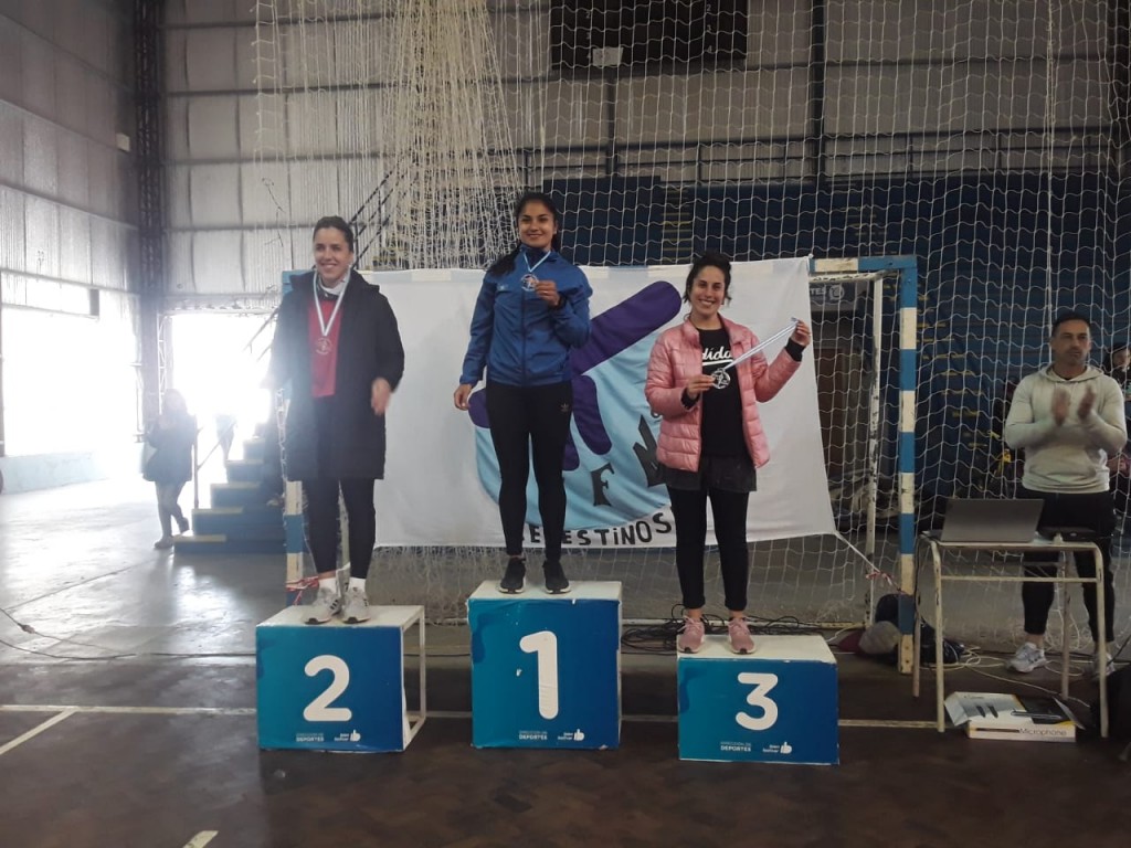 Antonella Albo se quedó con el primer lugar en Damas. Mónica Cordero y Lorena Quevedo, fueron segunda y tercera, respectivamente. 