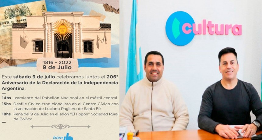 Centro Cívico: La Municipalidad celebra hoy el día de la independencia nacional