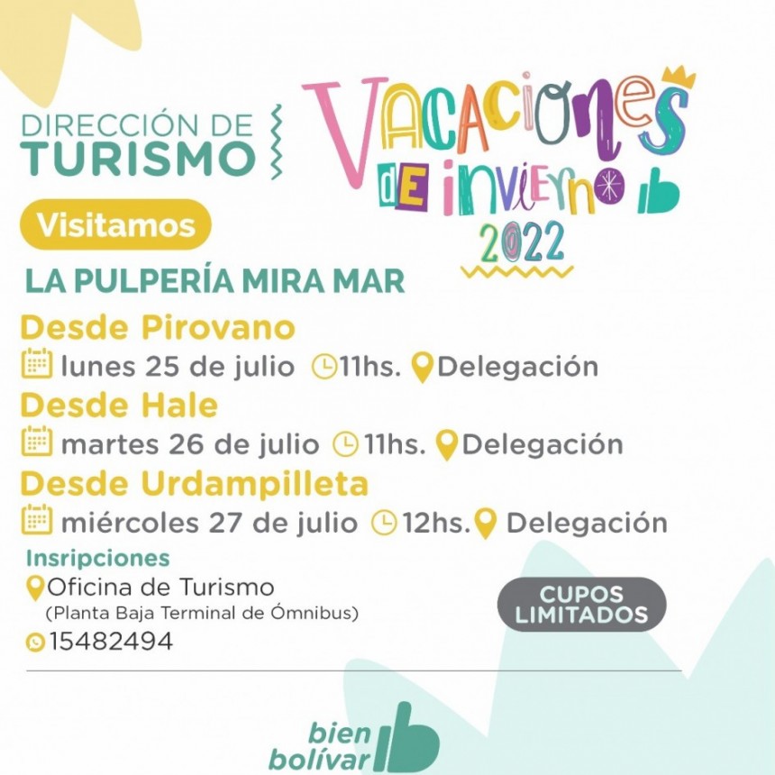 ¿Cuáles son las propuestas para la primera semana de vacaciones de invierno?