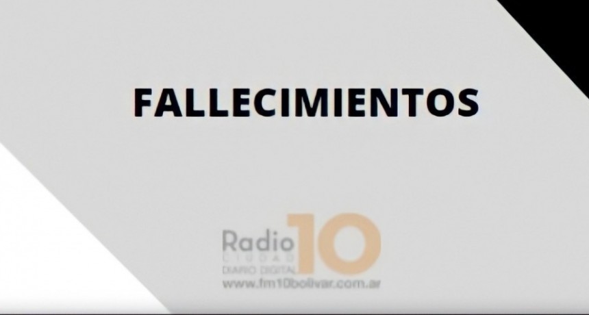 Falleció María Inés Díaz de Gargiulo